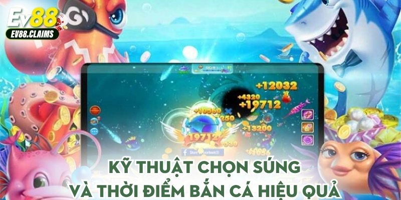 Mẹo Bắn Cá Online Hiệu Quả - Tăng Tỷ Lệ Thắng Nhanh 1 Kỹ thuật chọn súng và thời điểm bắn cá hiệu quả