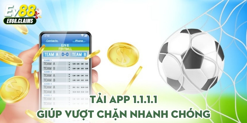 Tải app 1.1.1.1 giúp vượt chặn nhanh chóng